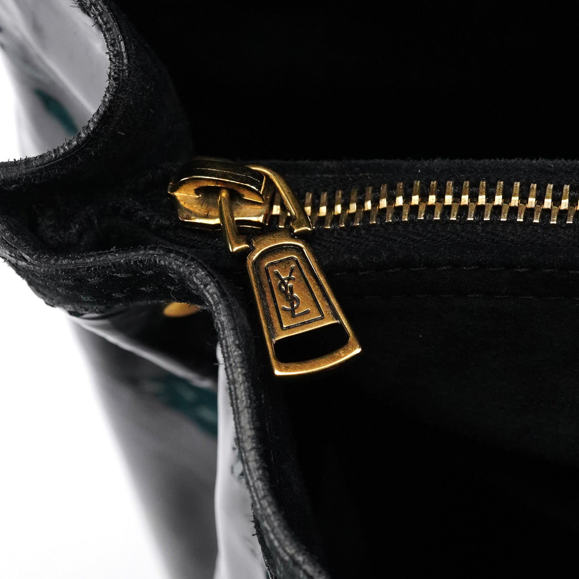 Black Patent Leather Muse Two Bag