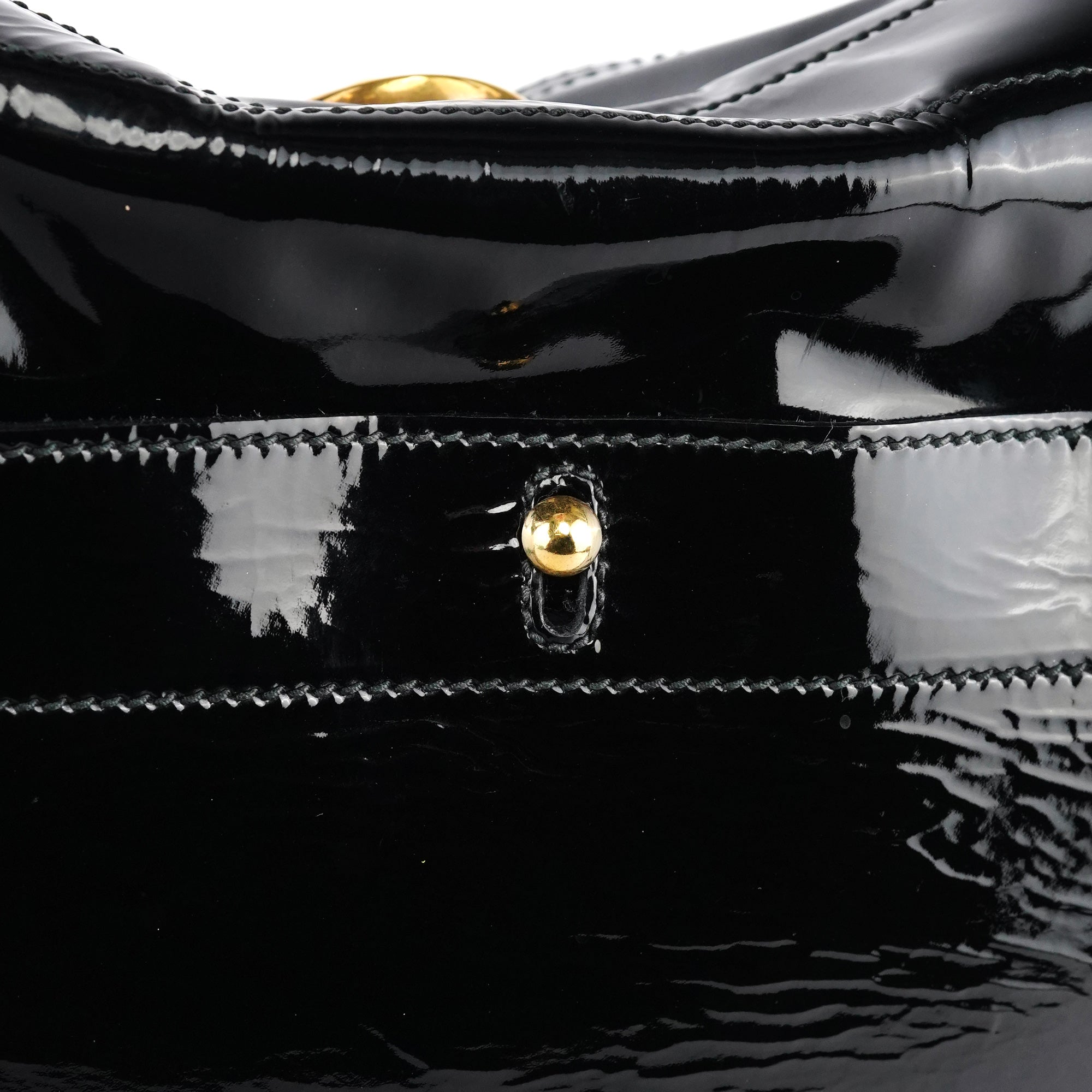 Black Patent Leather Muse Two Bag
