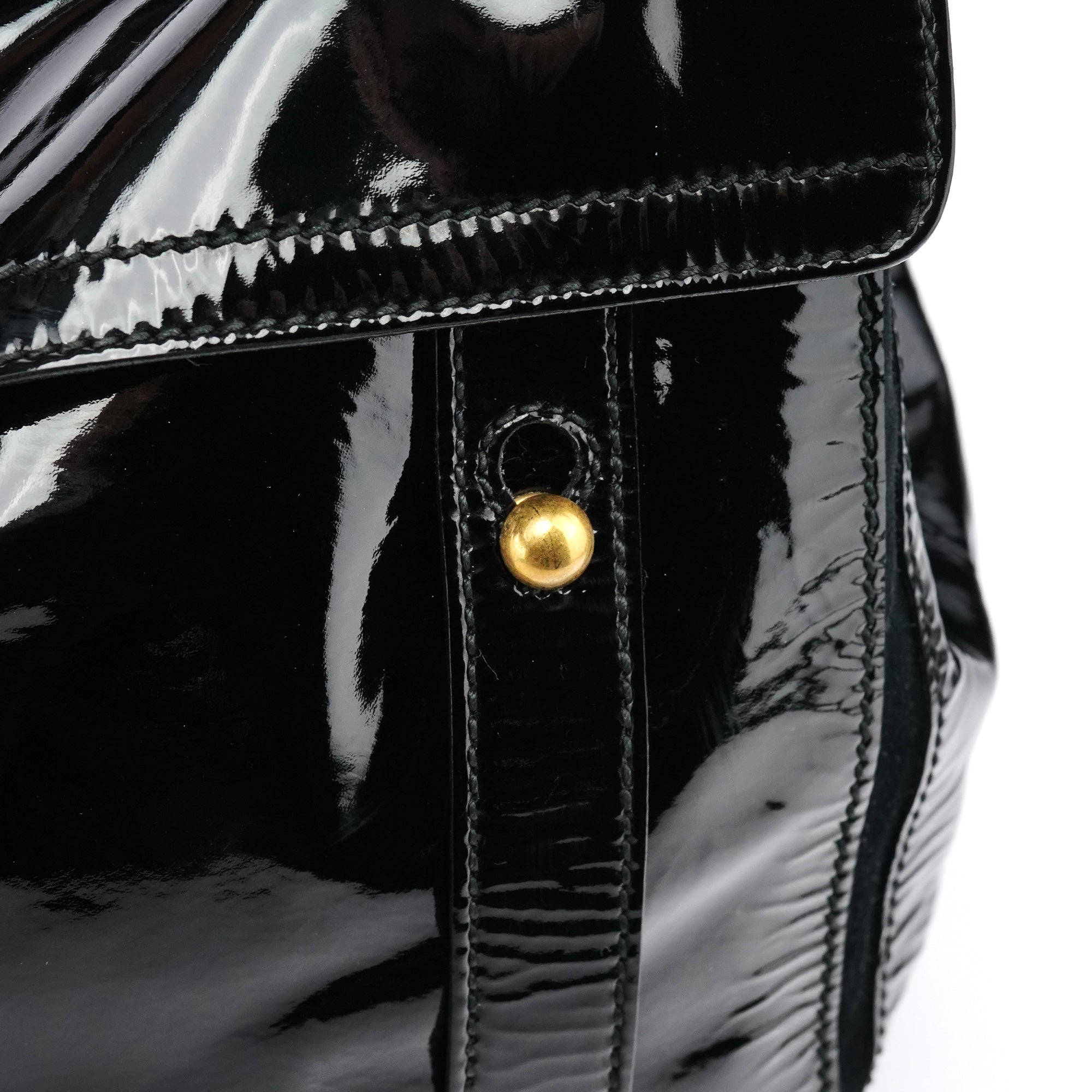 Black Patent Leather Muse Two Bag