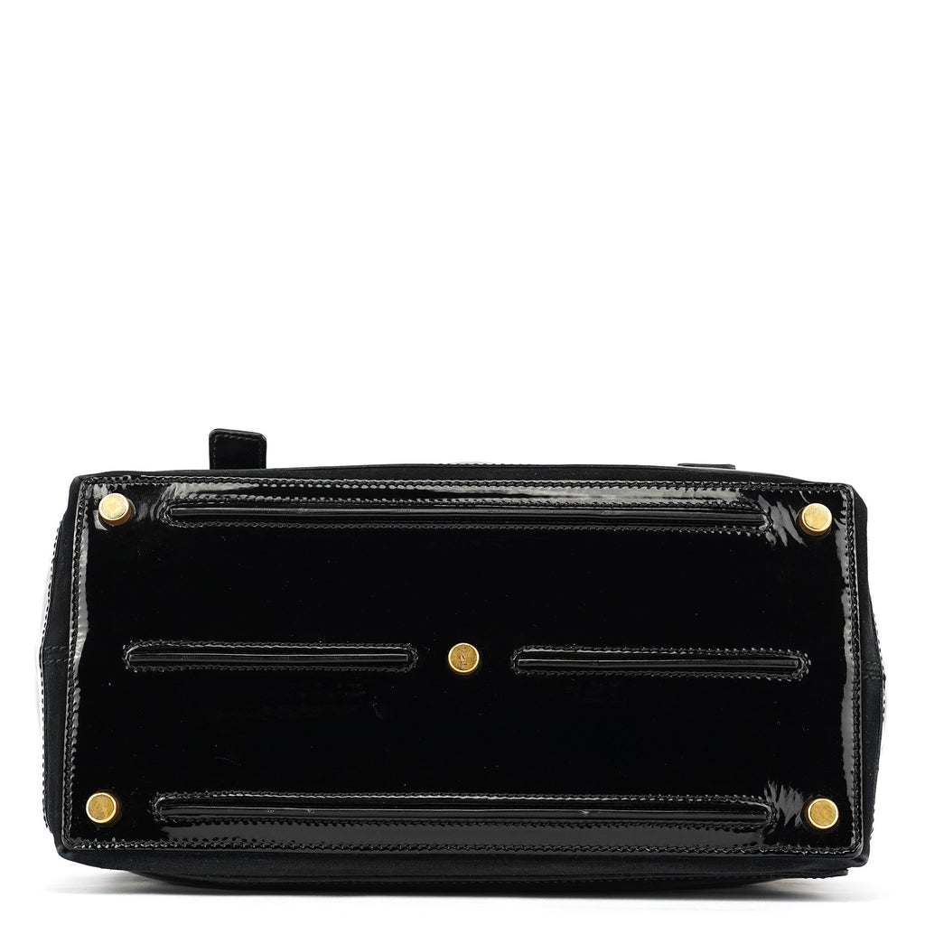 Black Patent Leather Muse Two Bag