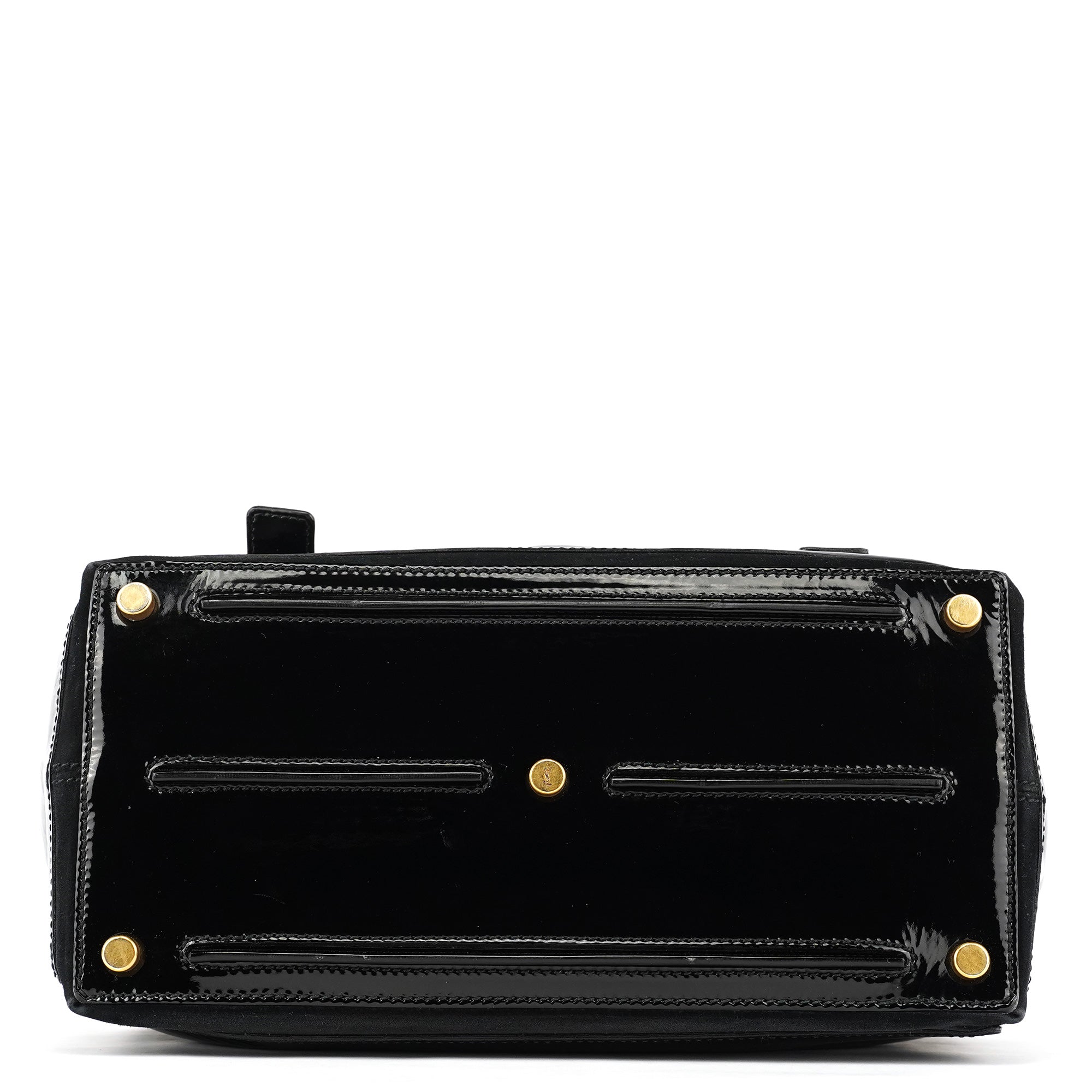 Black Patent Leather Muse Two Bag