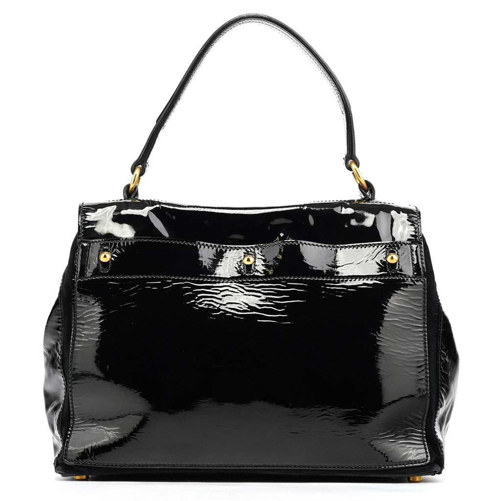 Black Patent Leather Muse Two Bag