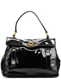 Black Patent Leather Muse Two Bag