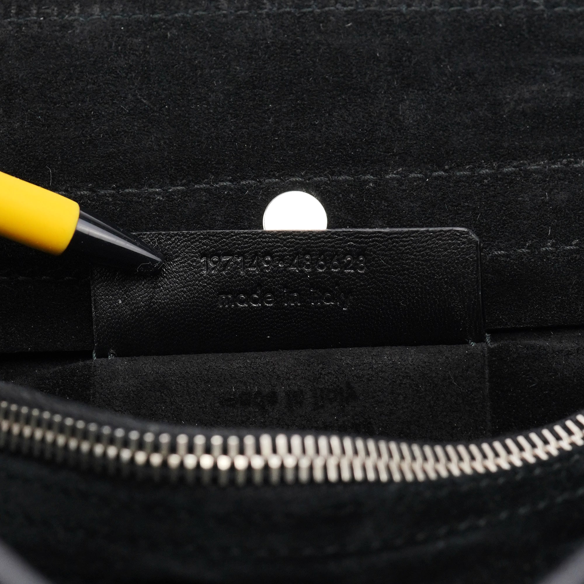 Black Patent Leather Python Muse Bag