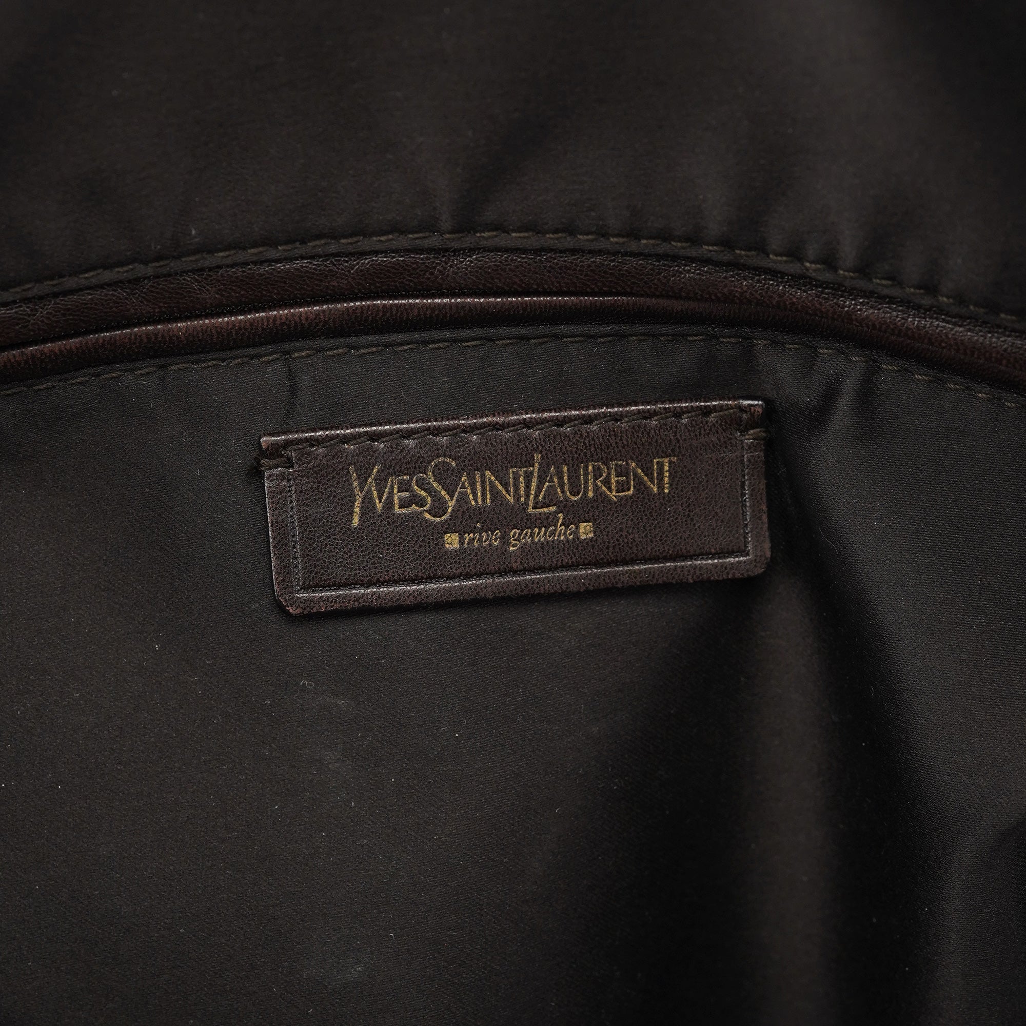 Brown Calfskin Leather Muse Tote Bag