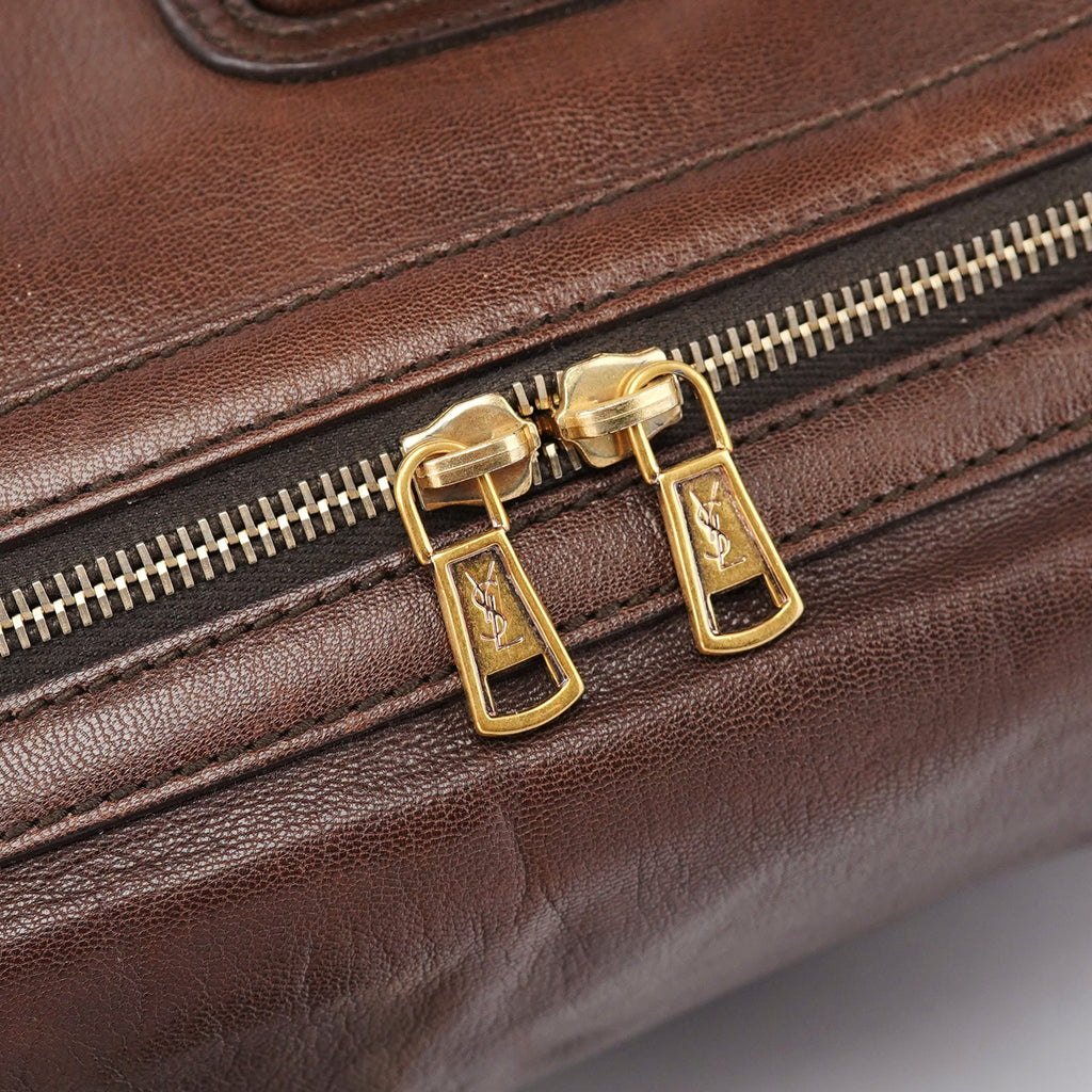 Brown Calfskin Muse Tote Bag