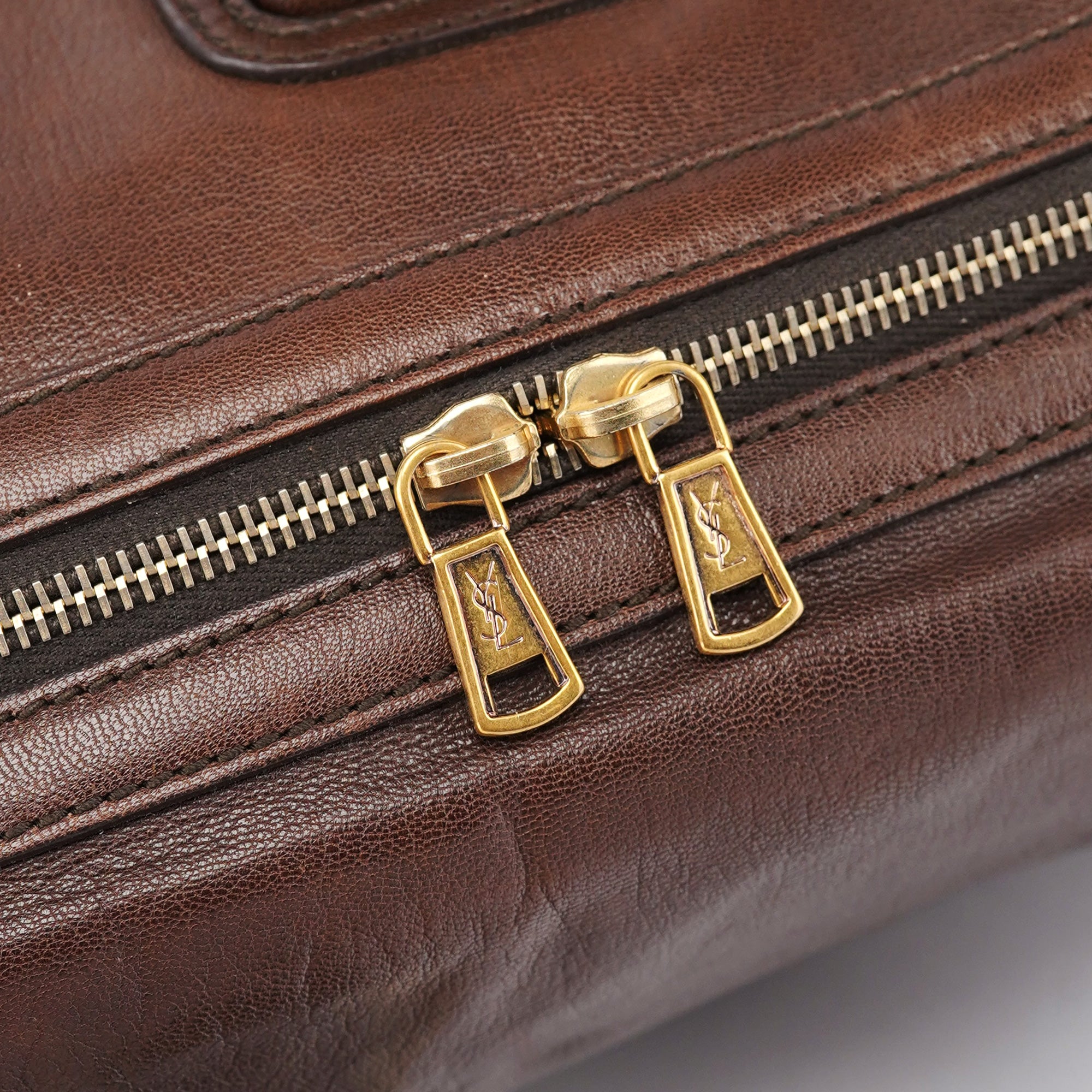 Brown Calfskin Muse Tote Bag