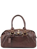 Brown Calfskin Muse Tote Bag