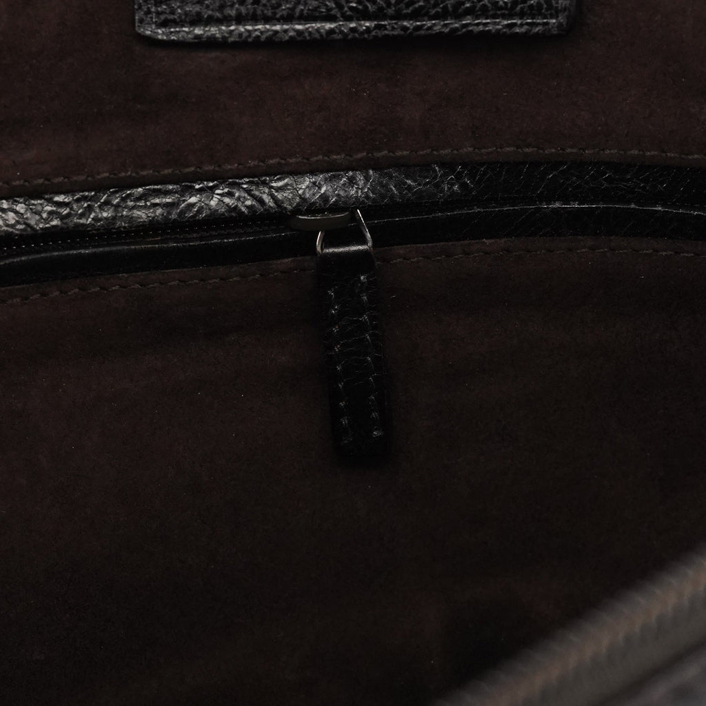 Brown Leather Mombasa Hobo Shoulder Bag