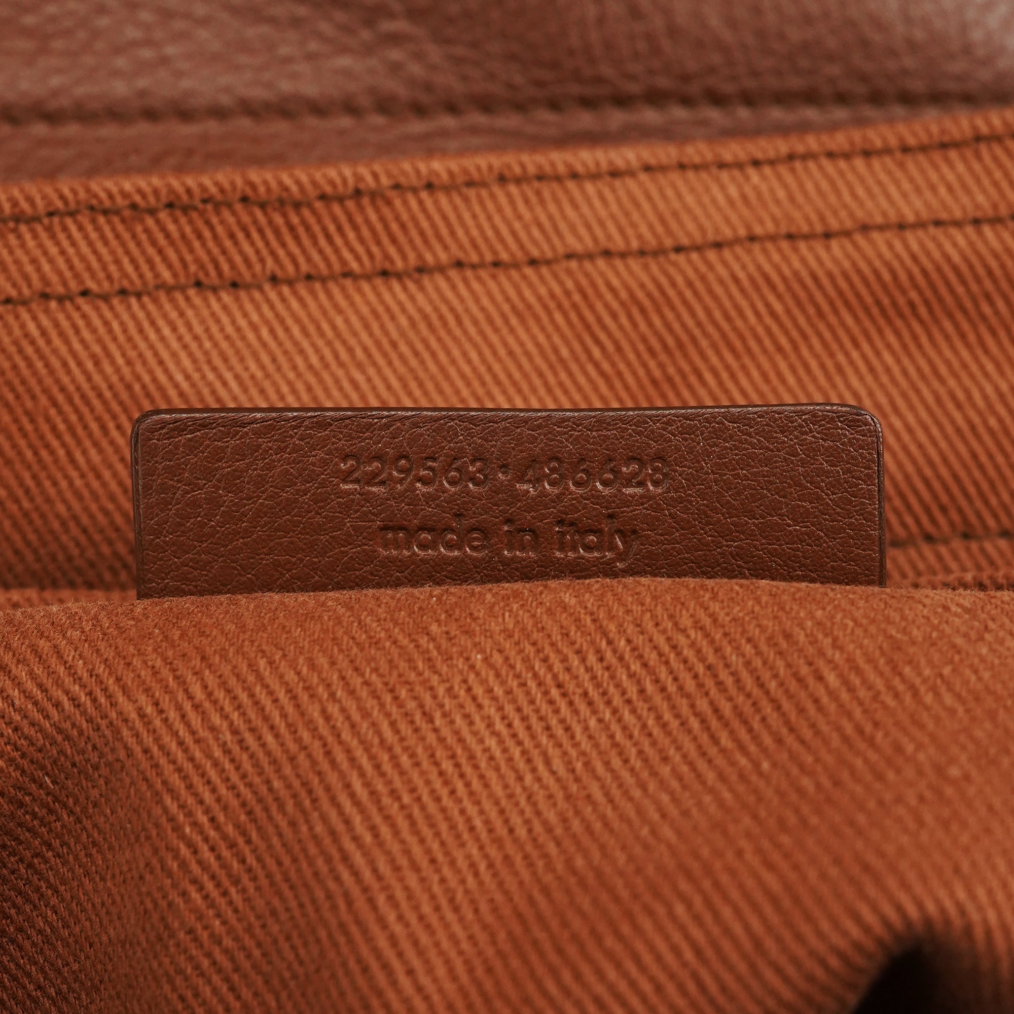 Brown Leather Muse Two Bag