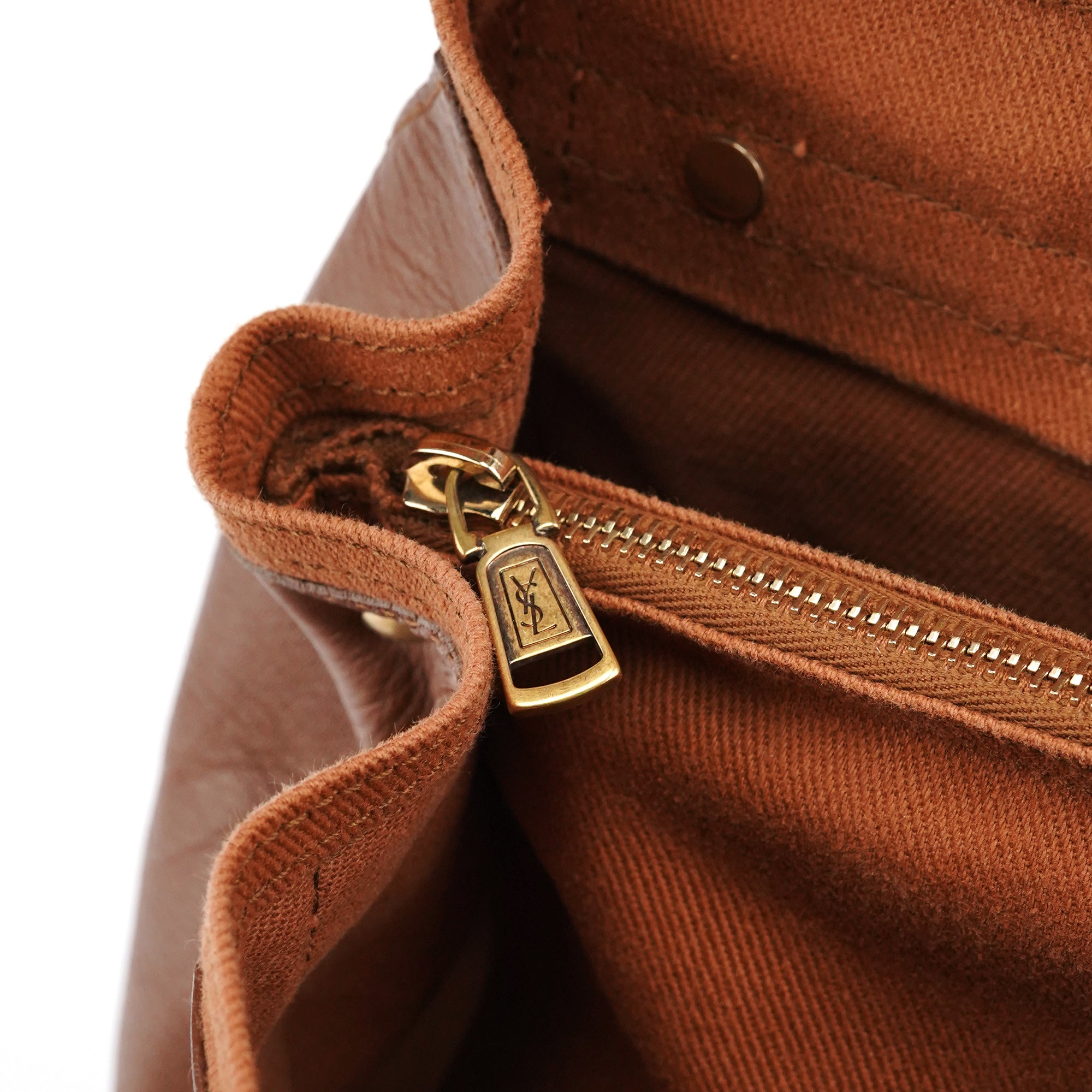 Brown Leather Muse Two Bag