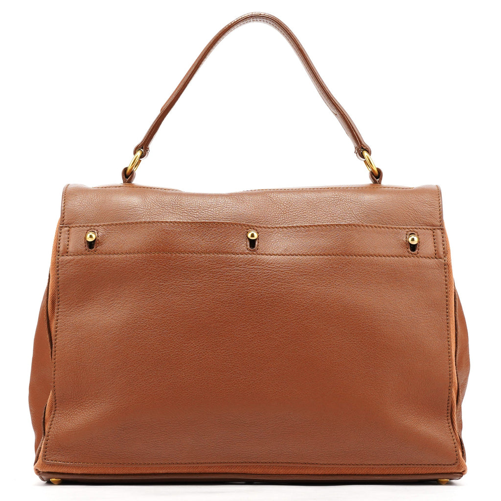 Brown Leather Muse Two Bag