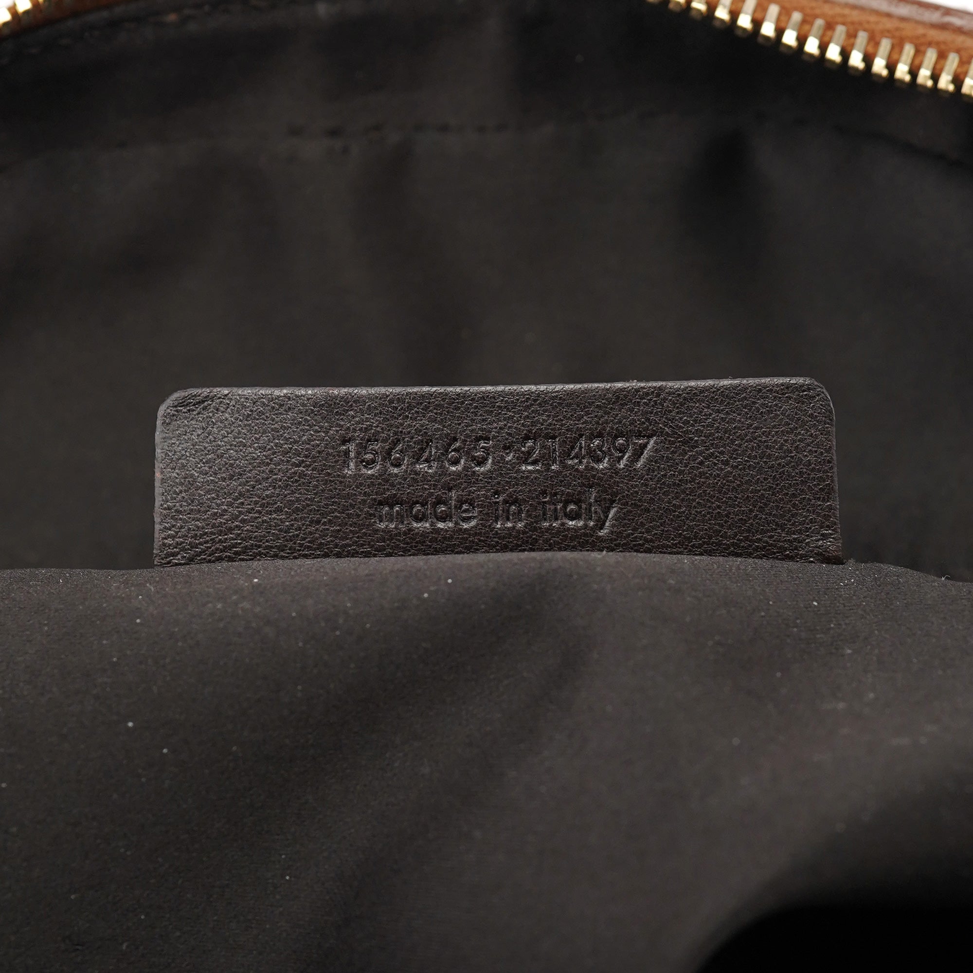 Brown Leather Y Muse Tote Bag