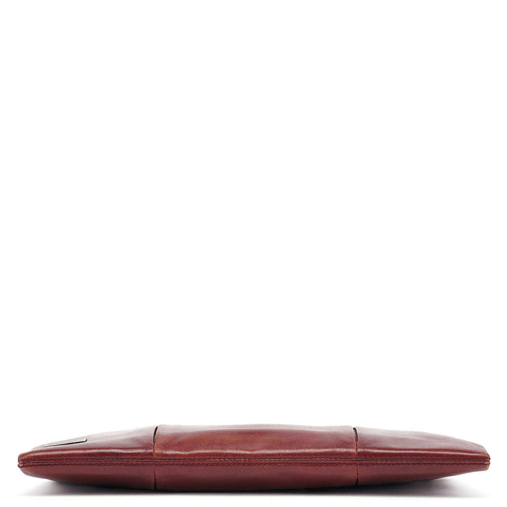 Burgundy Calfksin Mini Shoulder Bag