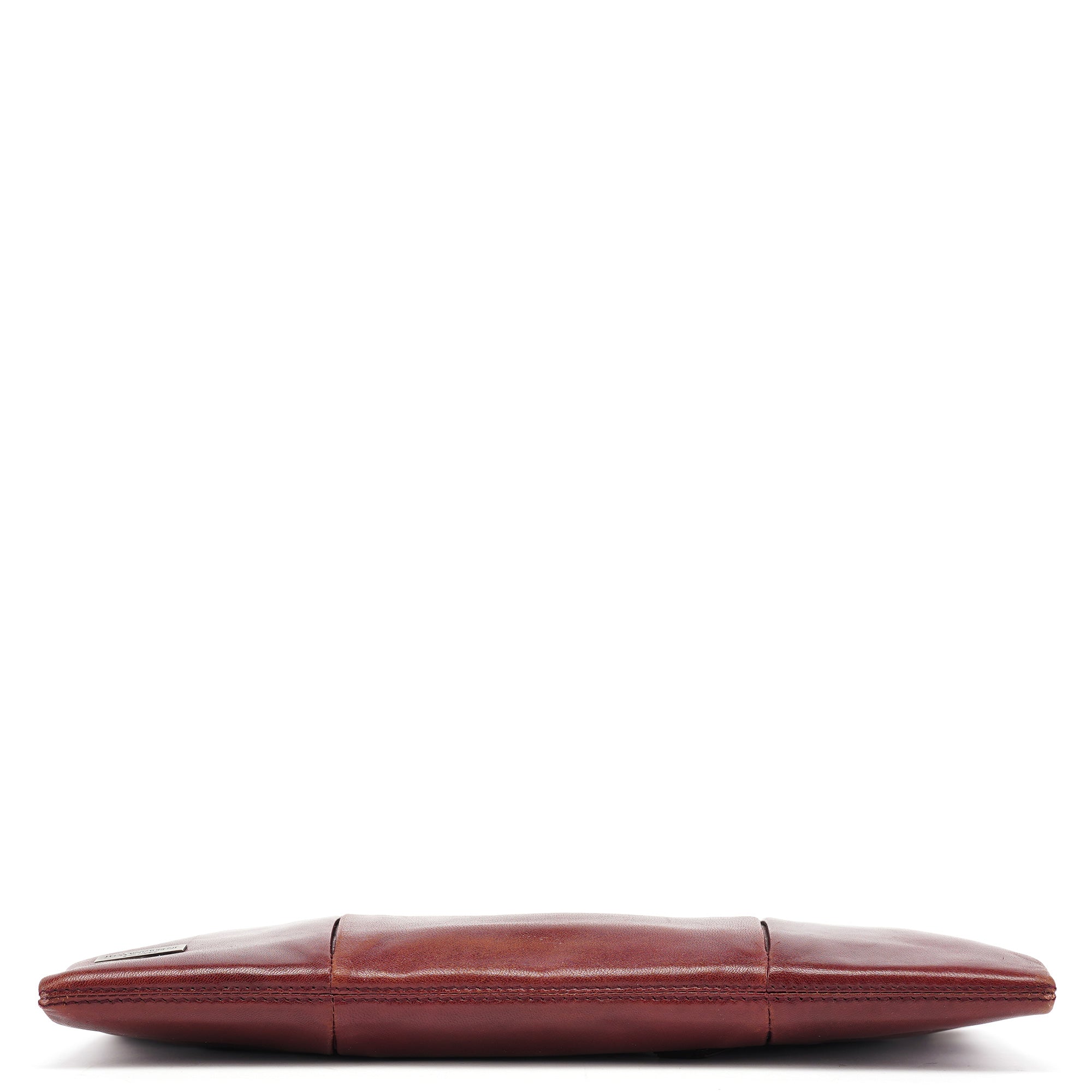 Burgundy Calfksin Mini Shoulder Bag