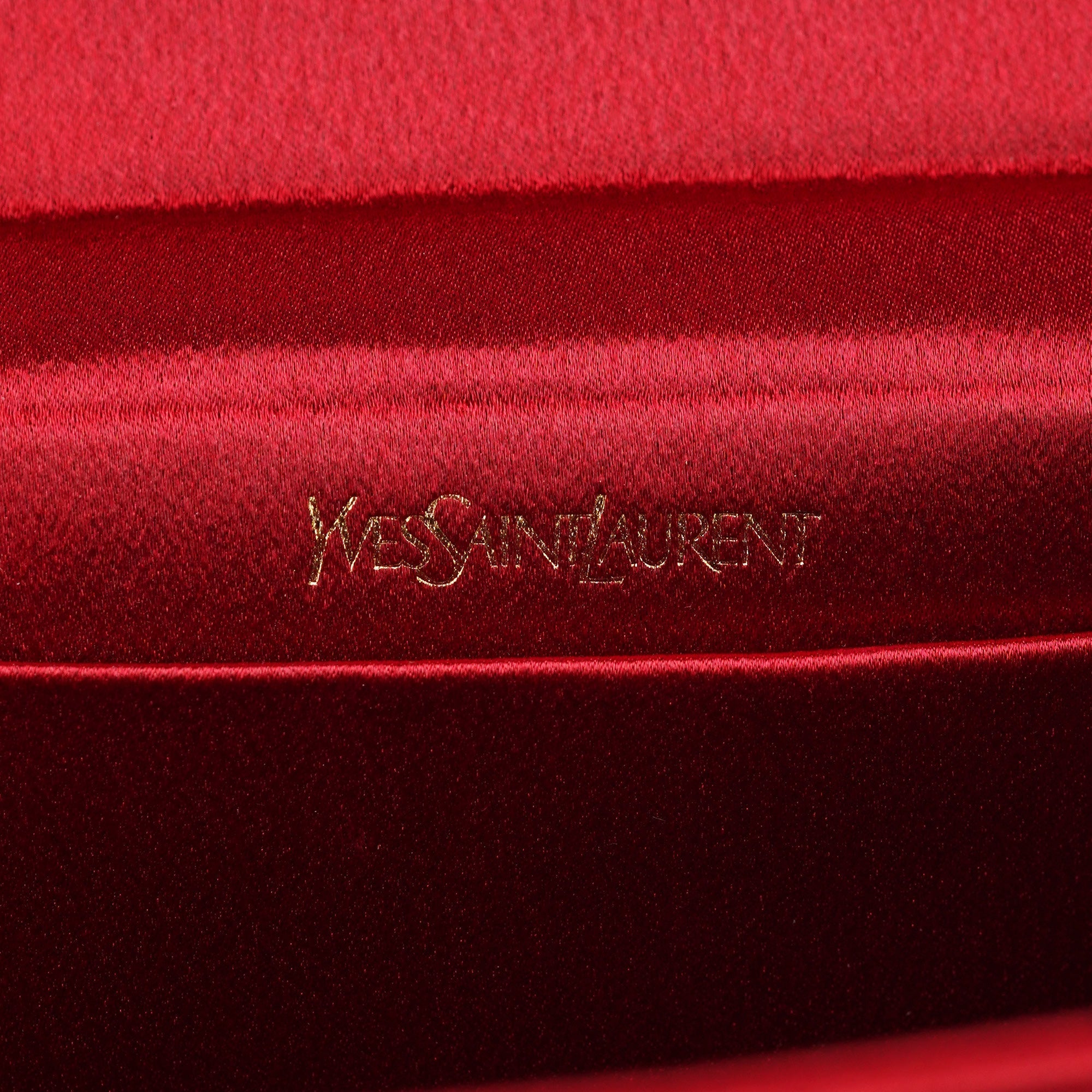 Burgundy Satin Bow Crossbody Bag