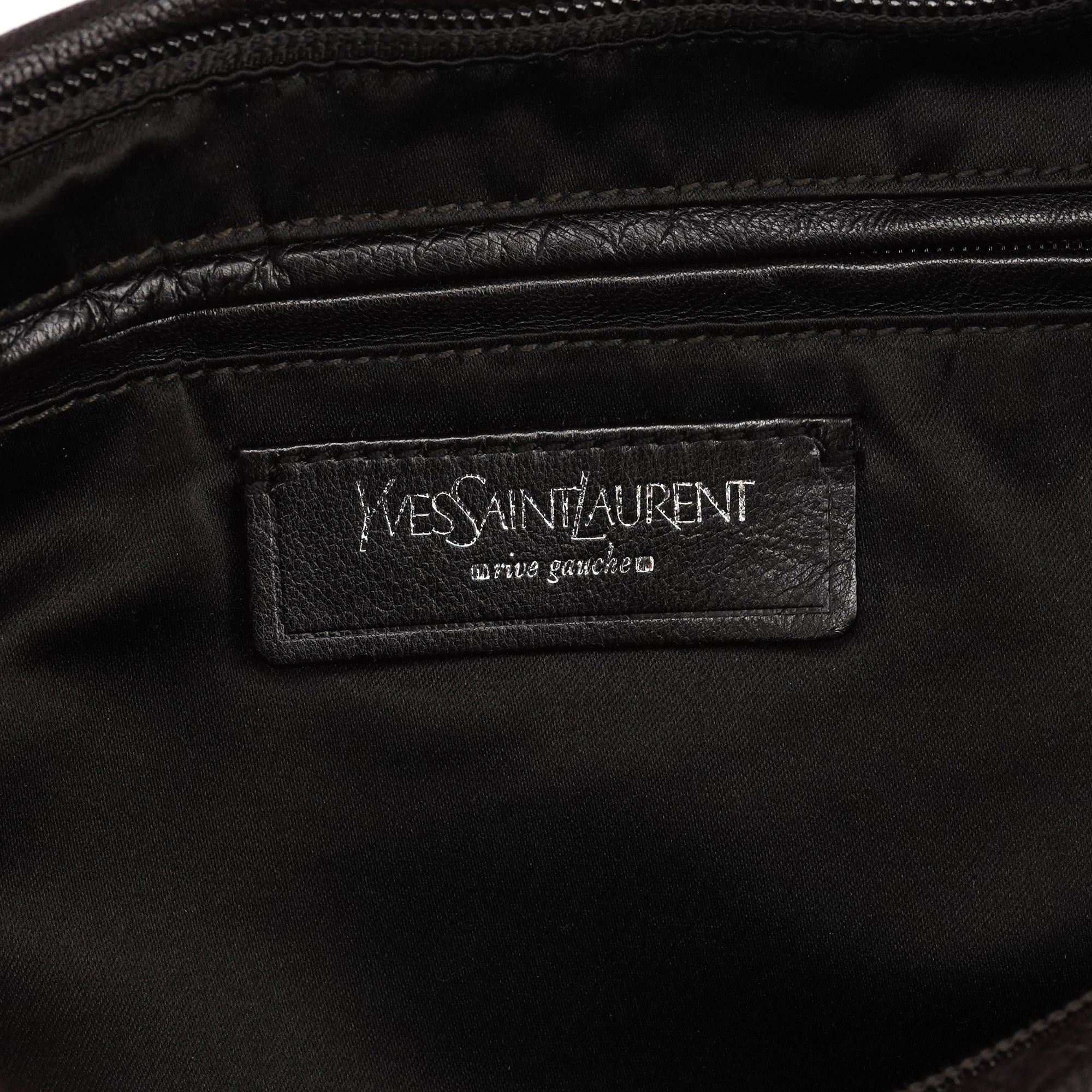 Dark Brown Leather Mombasa Hobo Shoulder Bag