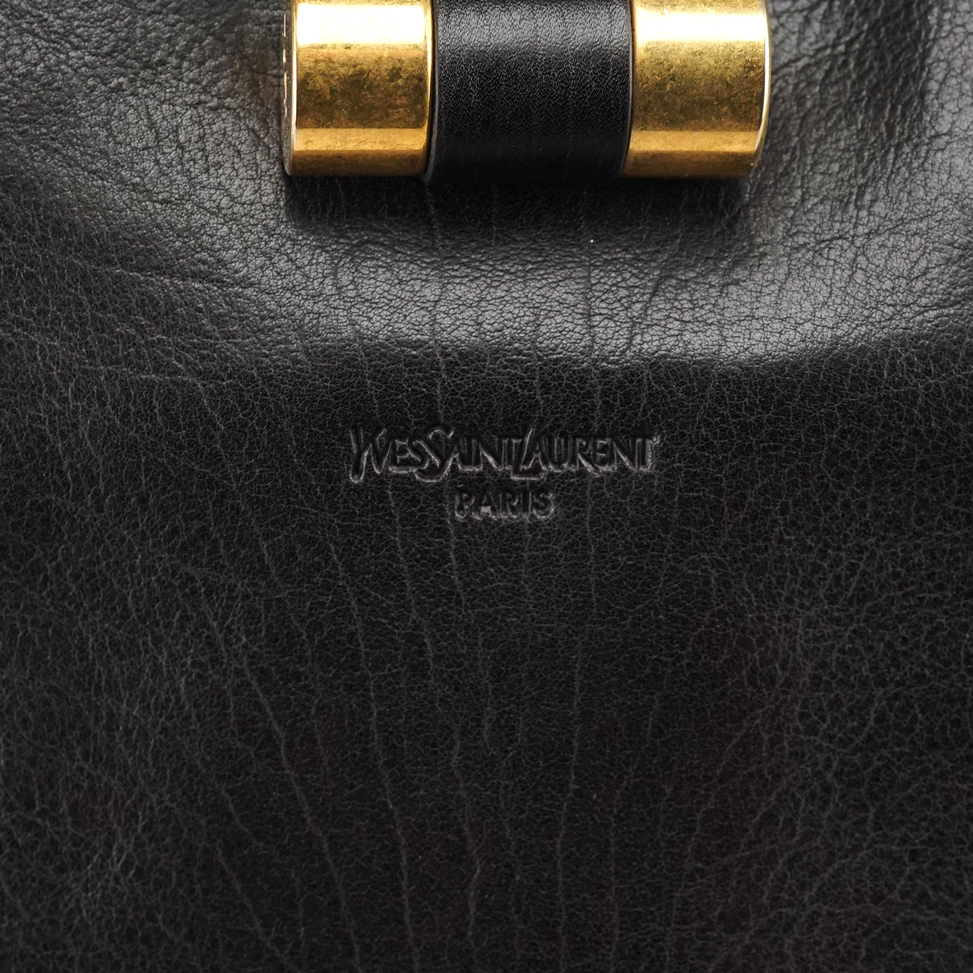 Dark Brown Leather Muse Tote Bag