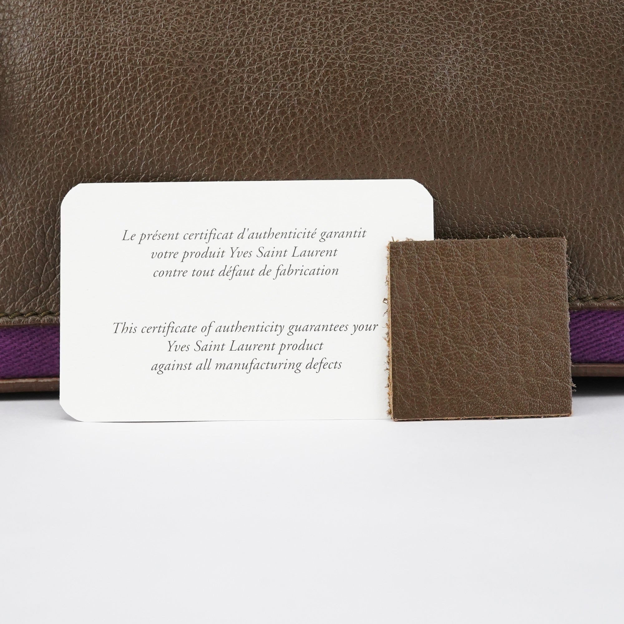 Dark Green Purple Leather Muse Two Bag