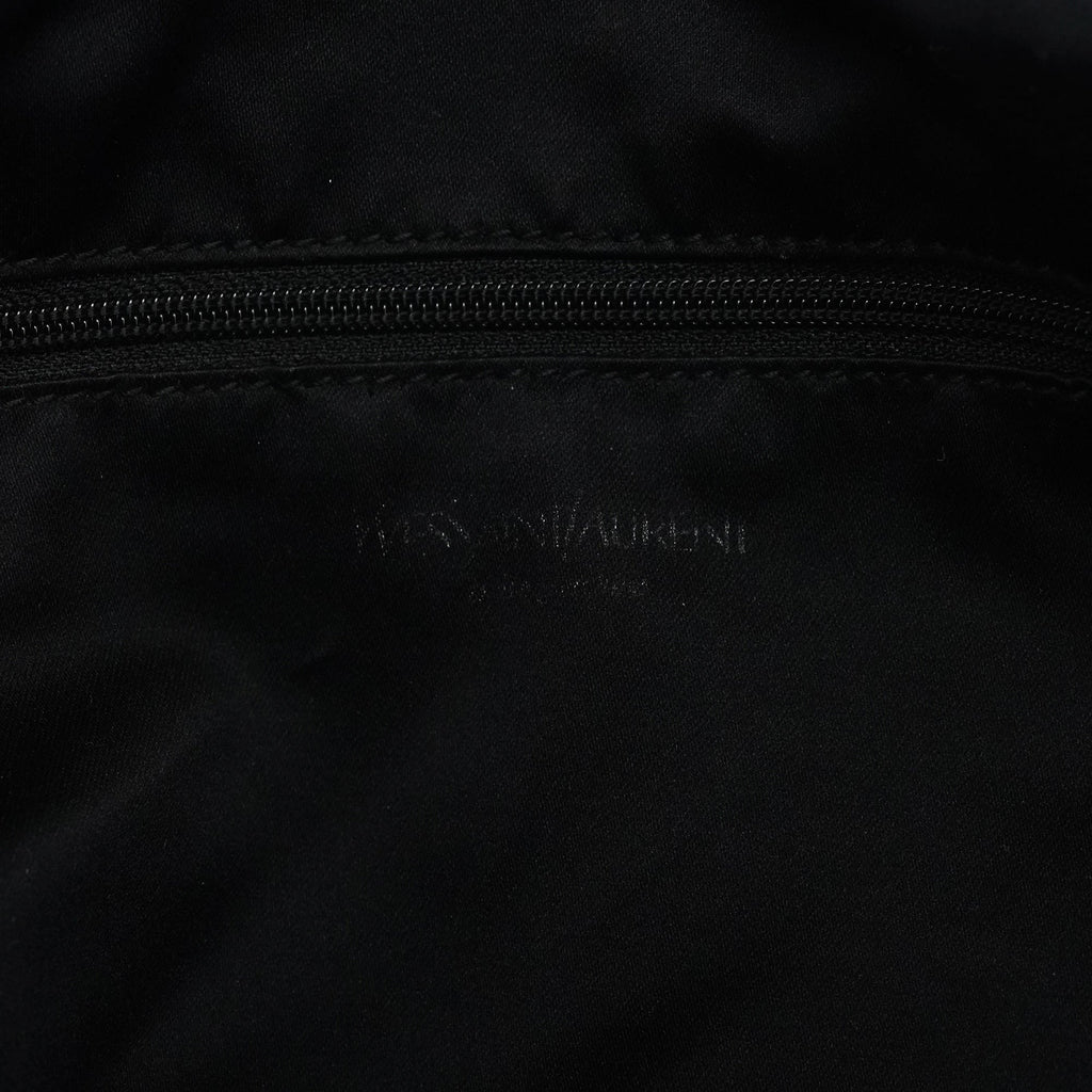 Floral Canvas YSL Tote Bag