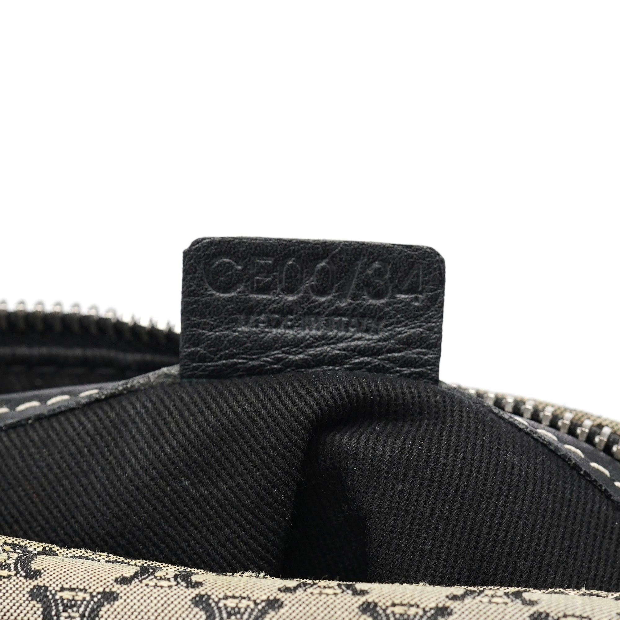 Grey Monogram Messenger Crossbody Bag