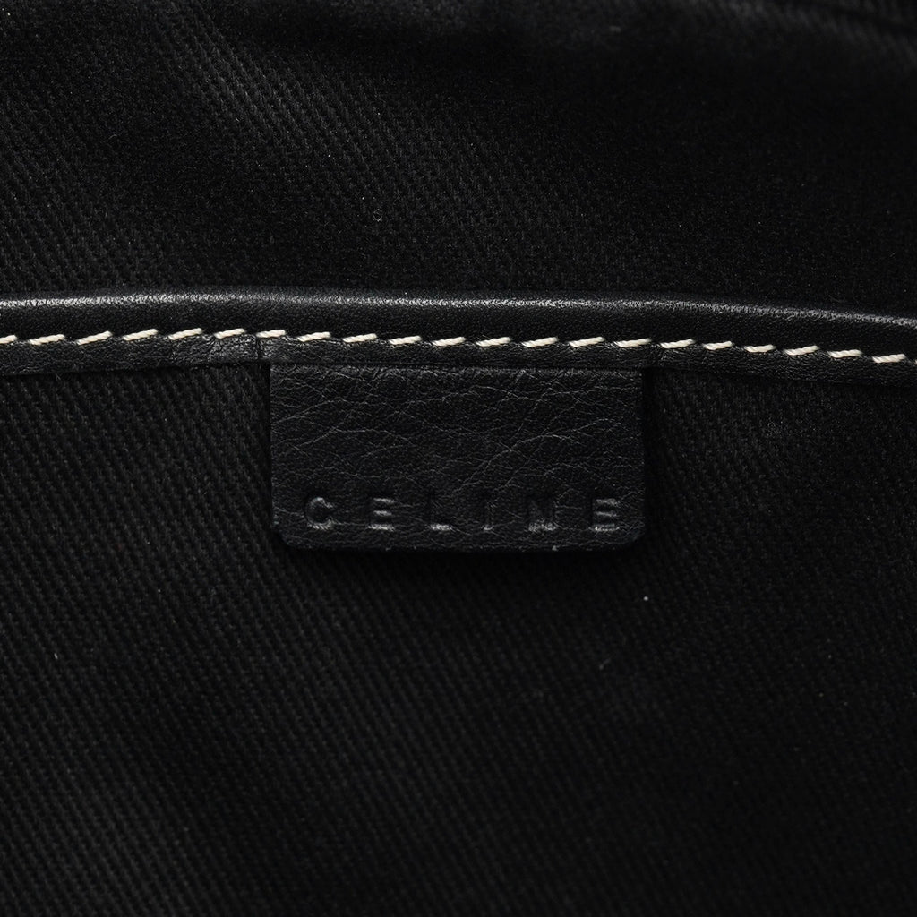 Grey Monogram Messenger Crossbody Bag