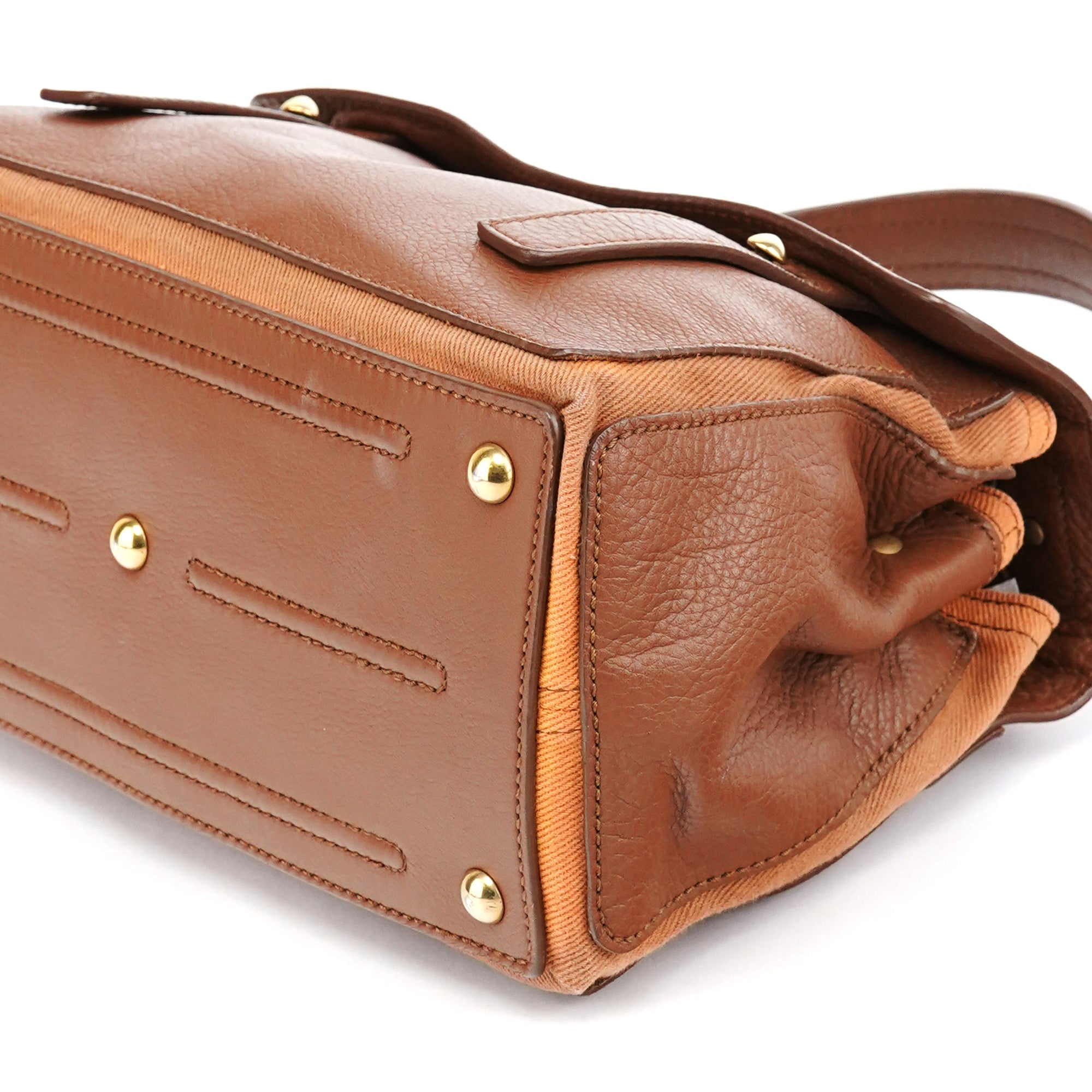 Light Brown Leather Muse Two 2-Way Bag