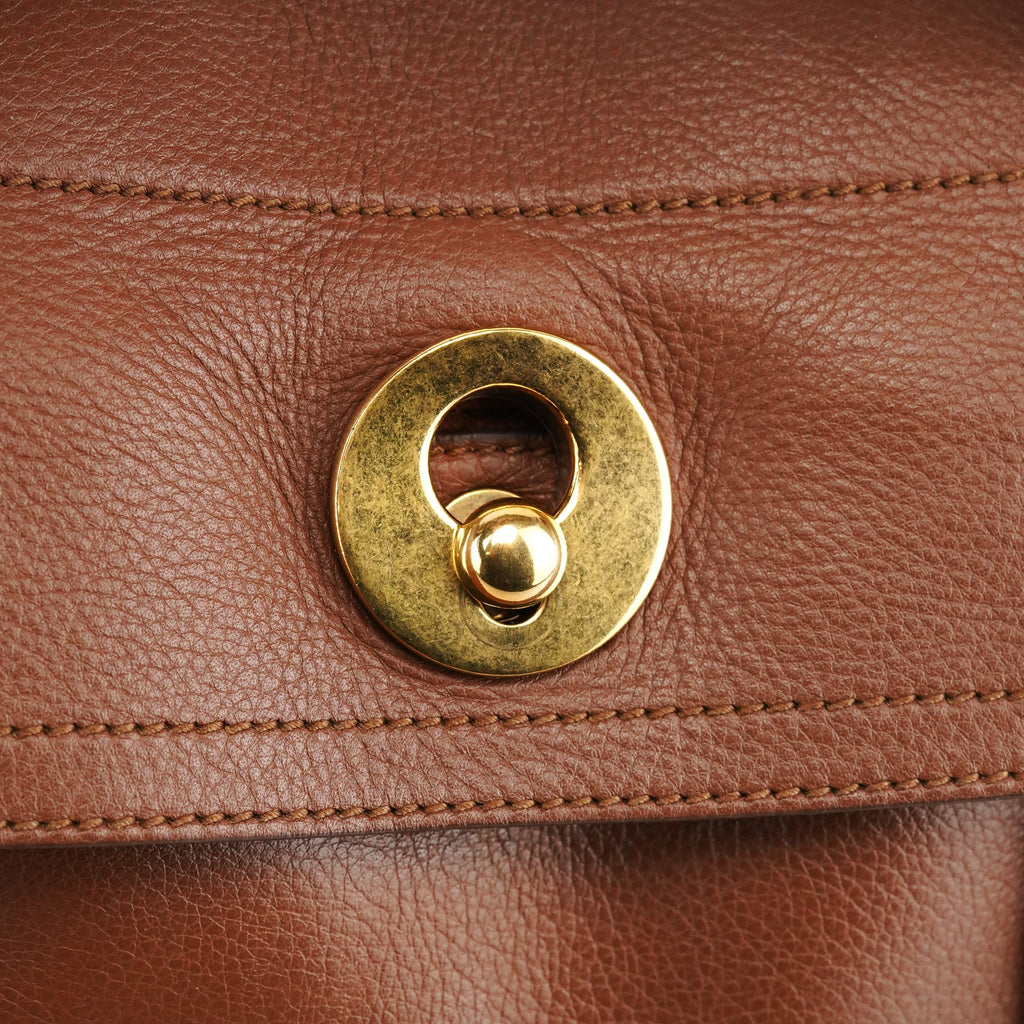 Light Brown Leather Muse Two 2-Way Bag