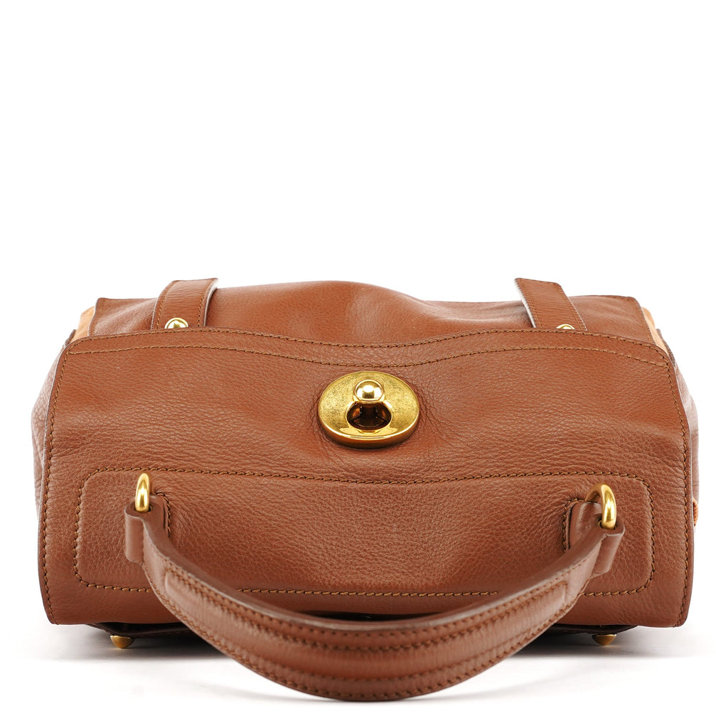 Light Brown Leather Muse Two 2-Way Bag