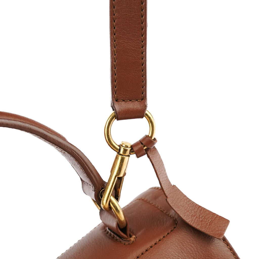 Light Brown Leather Muse Two 2-Way Bag