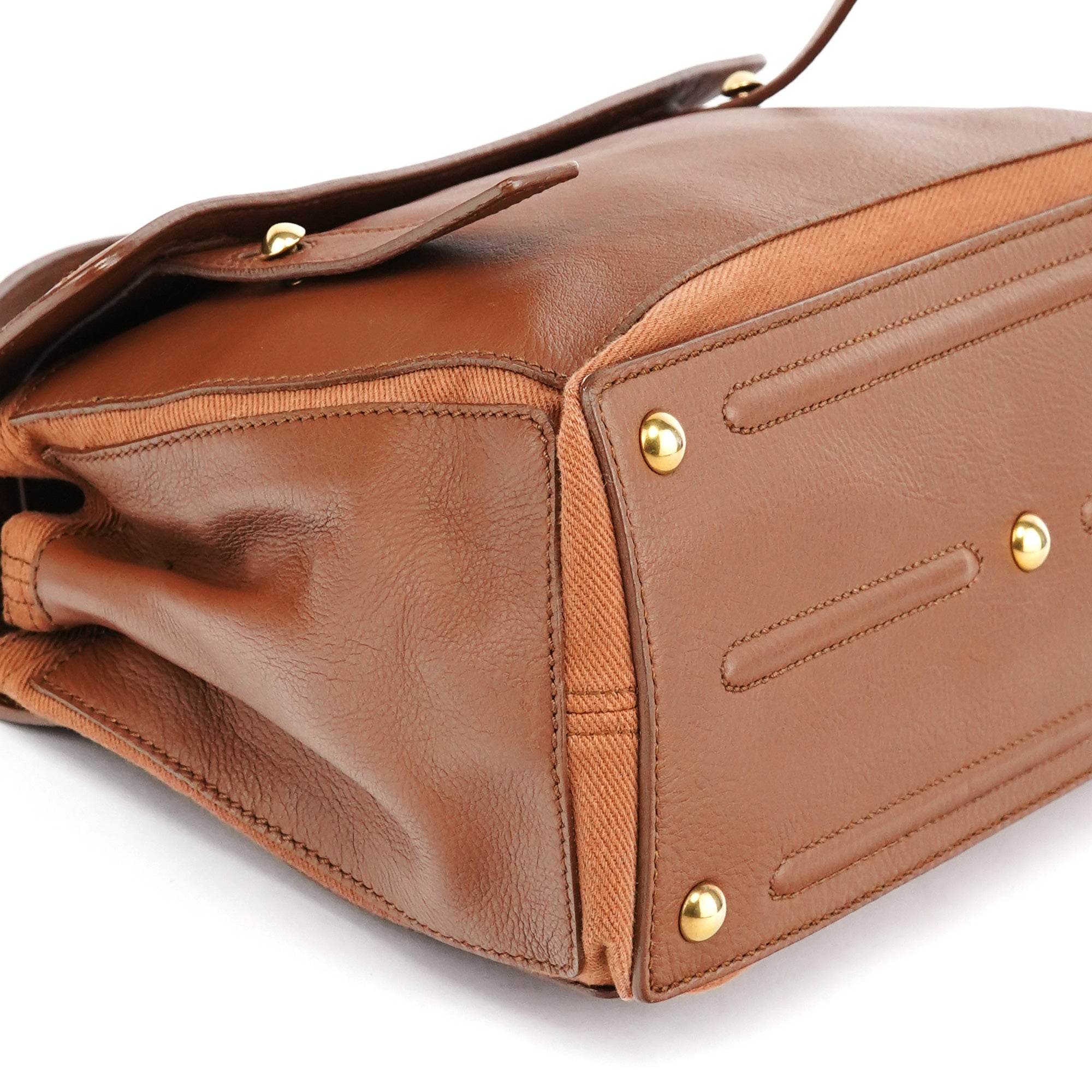 Light Brown Leather Muse Two 2-Way Bag