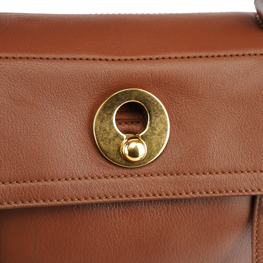Light Brown Leather Muse Two 2-Way Bag