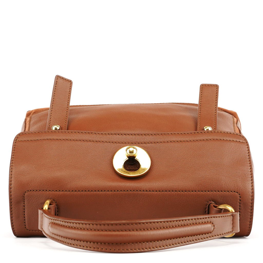 Light Brown Leather Muse Two 2-Way Bag