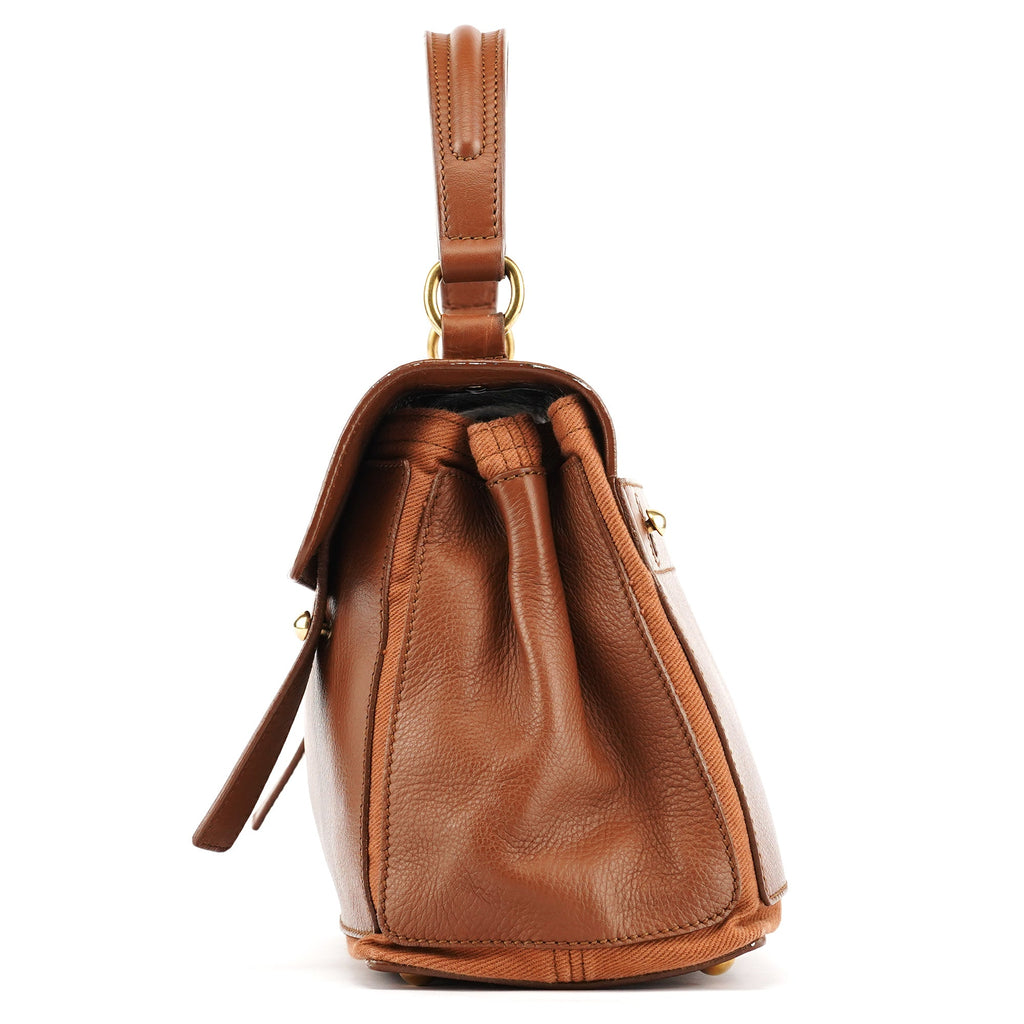 Light Brown Leather Muse Two 2-Way Bag