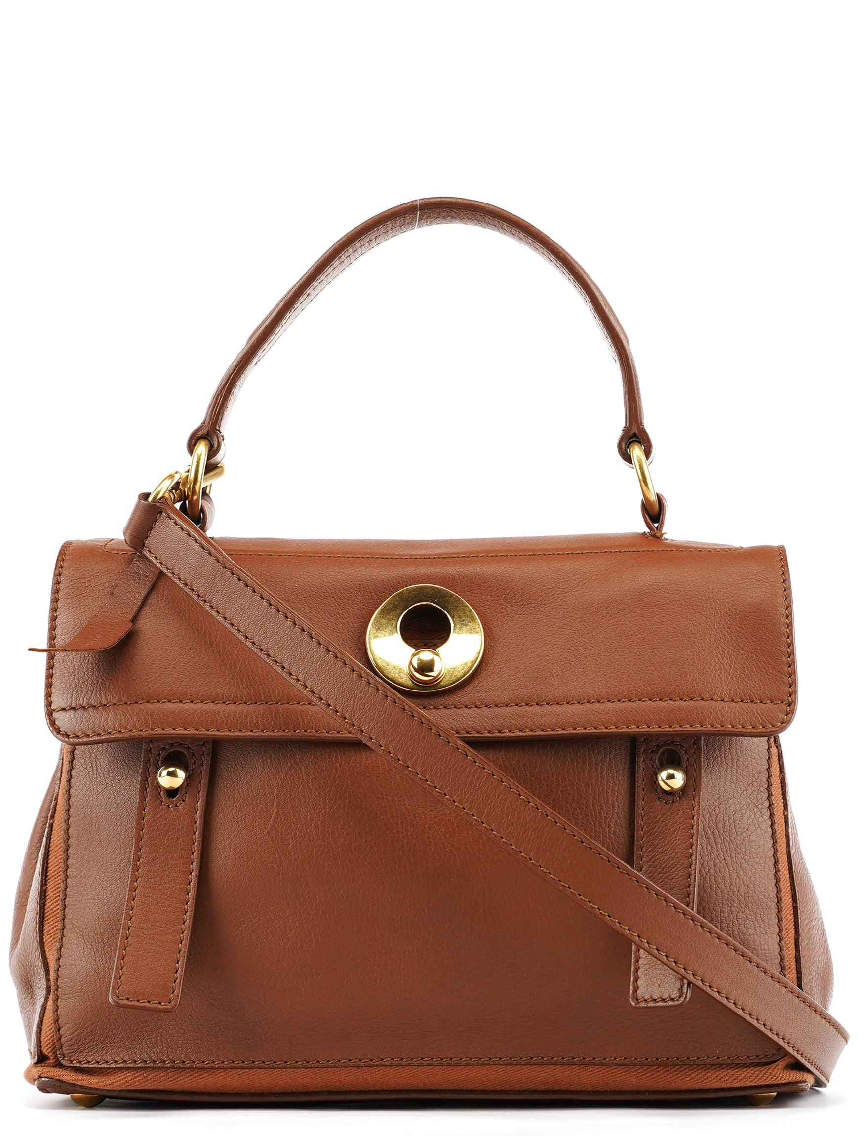 Light Brown Leather Muse Two 2-Way Bag
