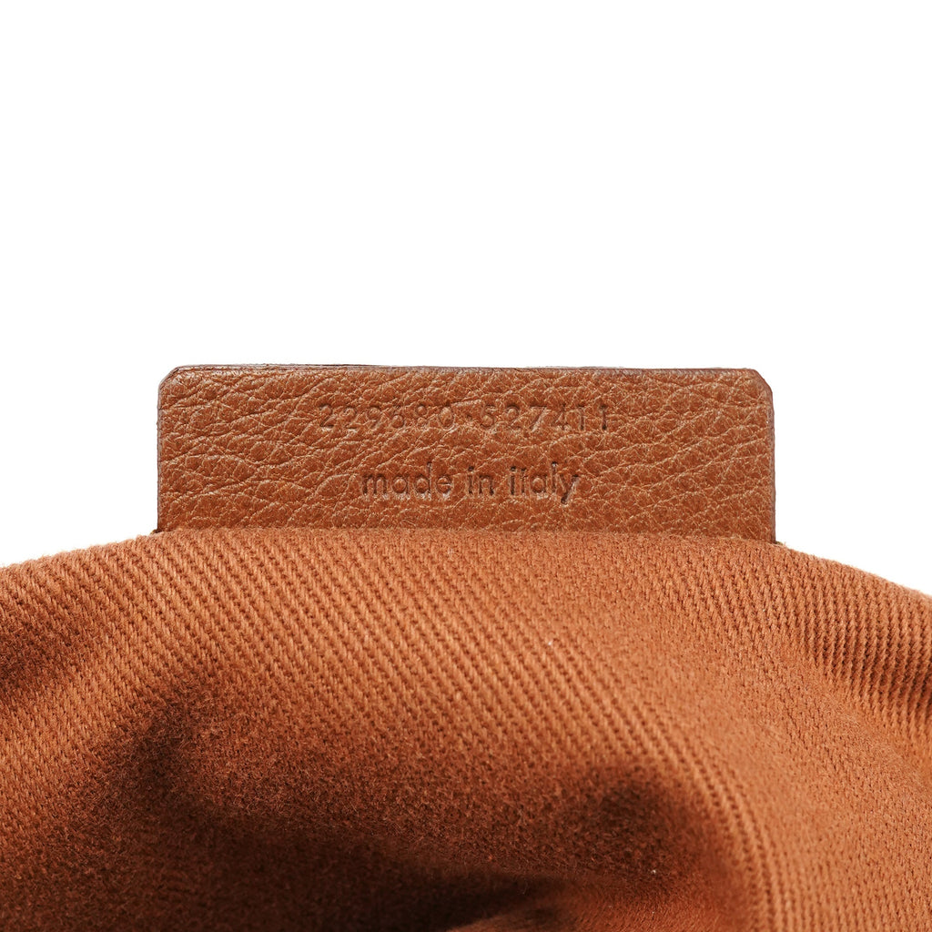 Light Brown Leather Muse Two Bag