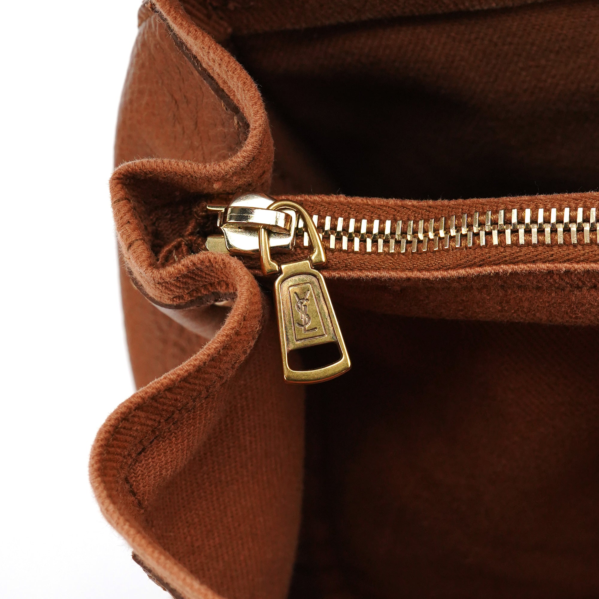Light Brown Leather Muse Two Bag