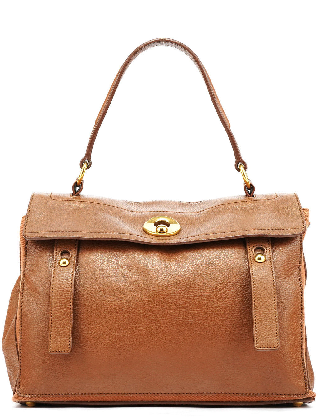 Light Brown Leather Muse Two Bag