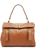Light Brown Leather Muse Two Bag