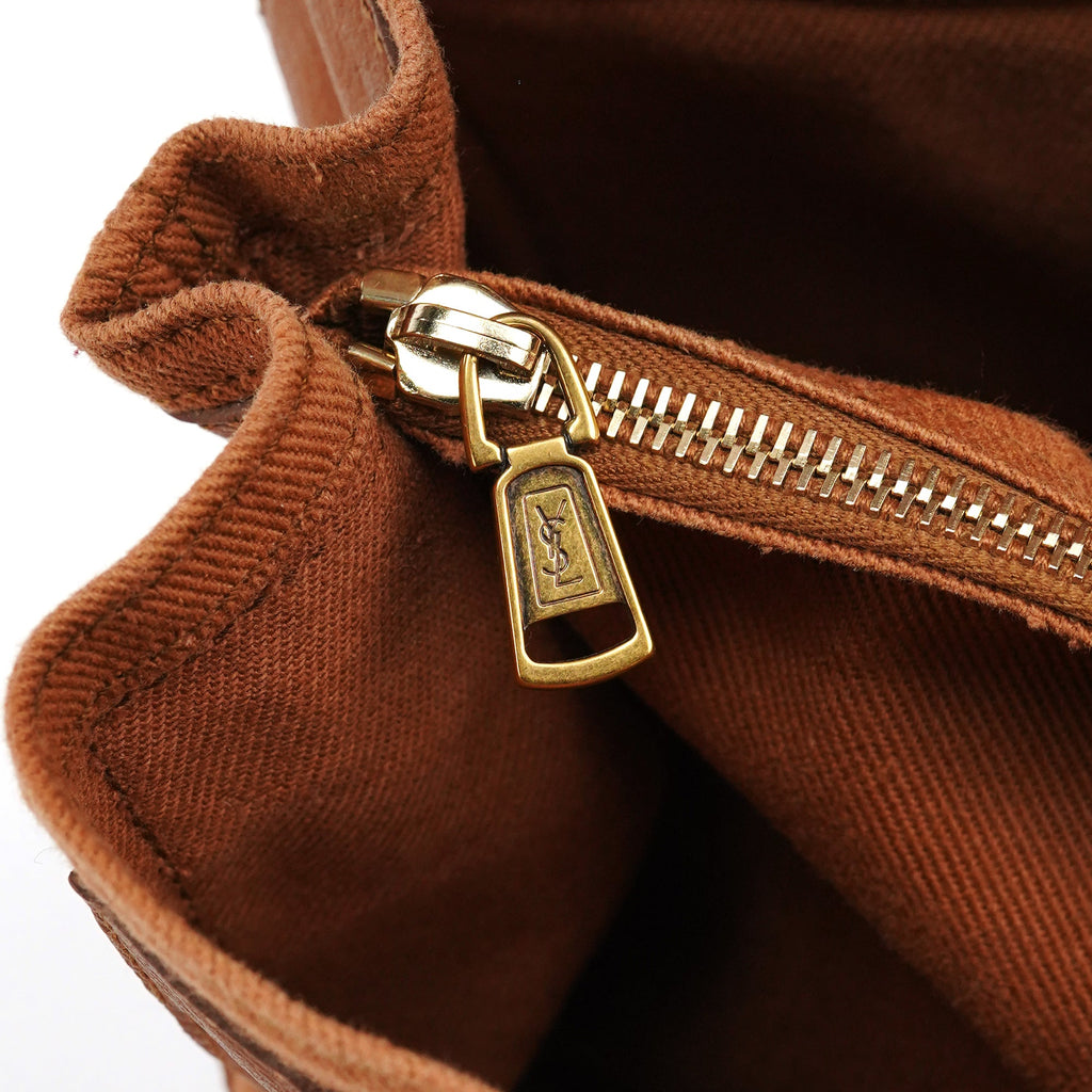 Light Brown Leather Muse Two Bag