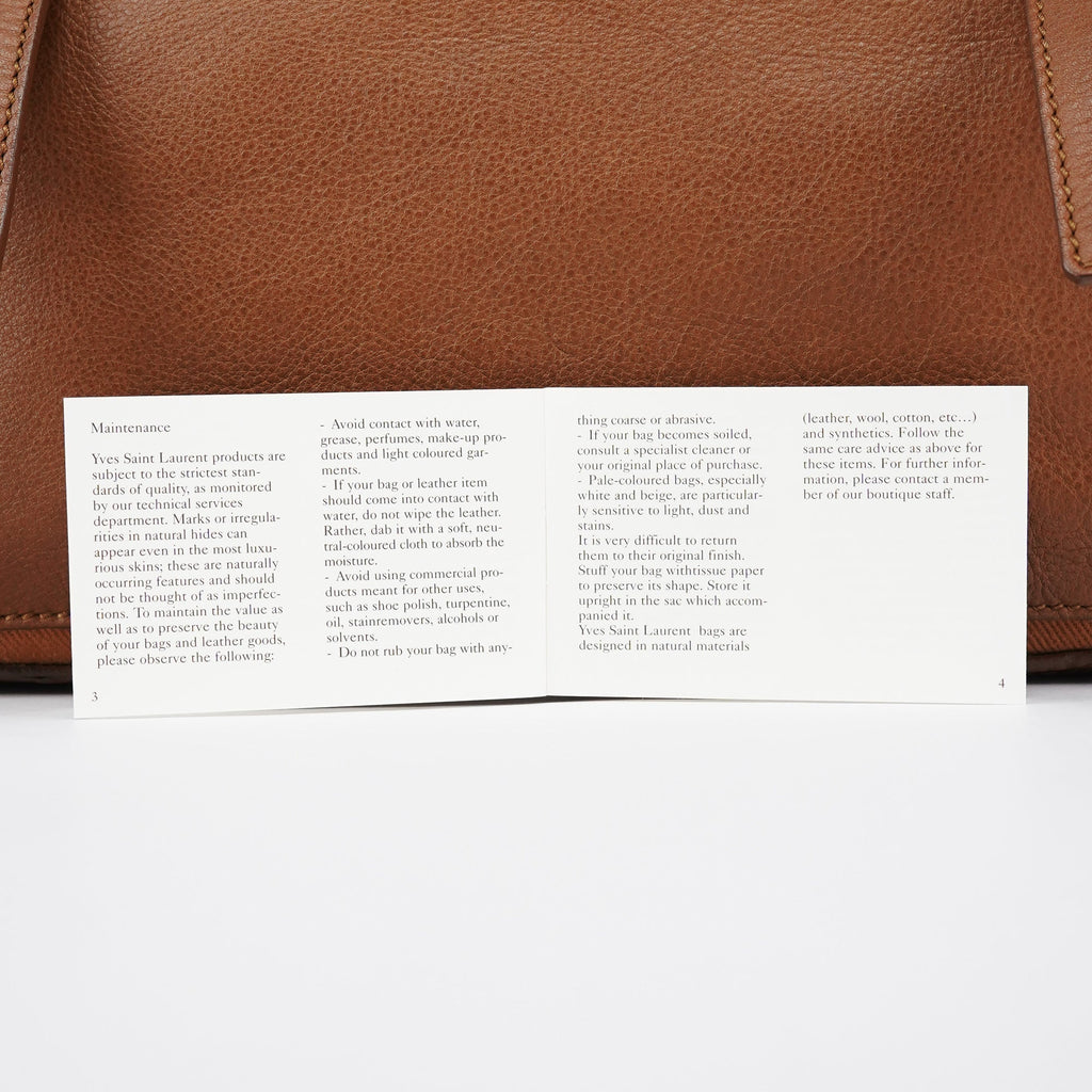 Light Brown Leather Muse Two Bag