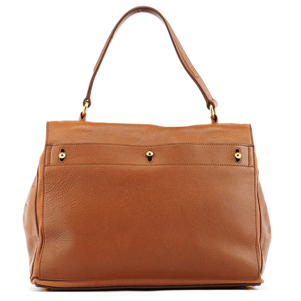 Light Brown Leather Muse Two Bag