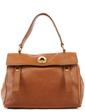Light Brown Leather Muse Two Bag