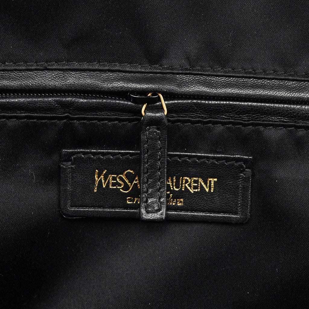 Olive Green Patent Leather Muse Bag