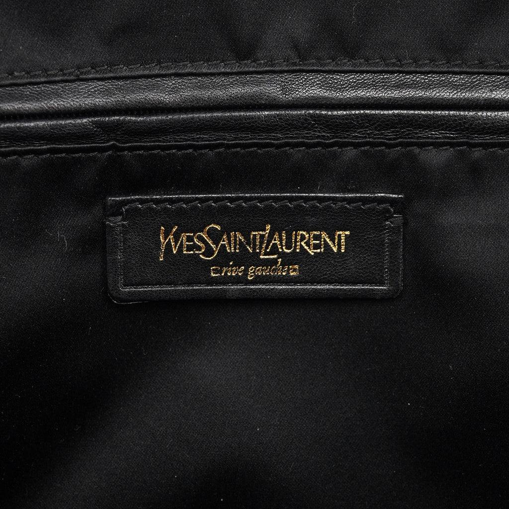 Olive Green Patent Leather Muse Bag