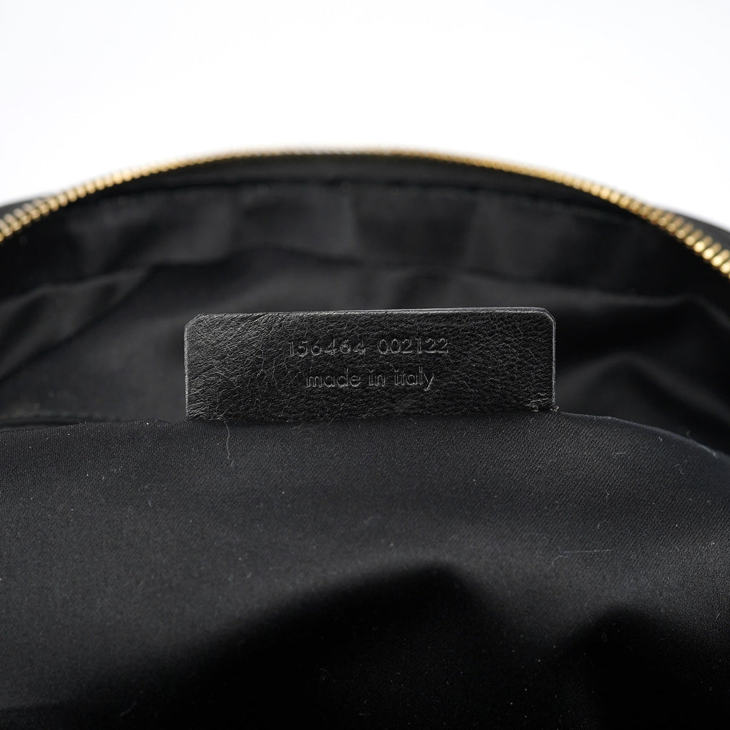 Olive Green Patent Leather Muse Tote Bag