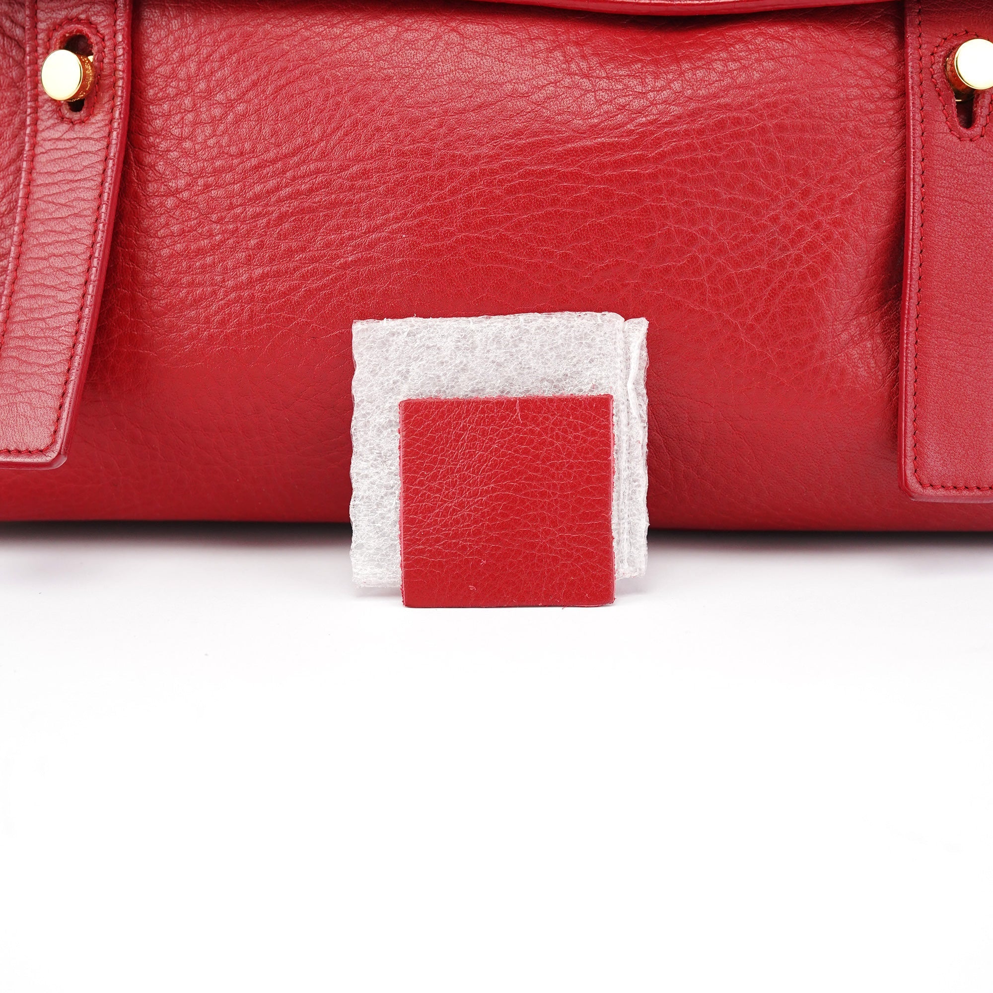 Red Leather Muse Two 2-Way Bag