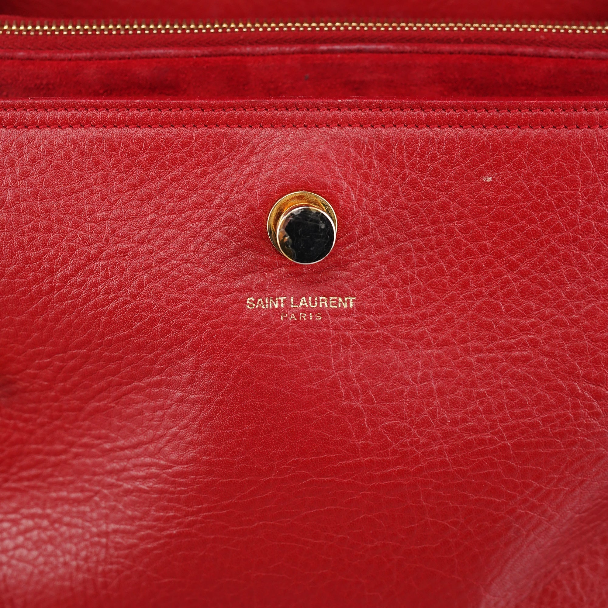 Red Leather Muse Two 2-Way Bag