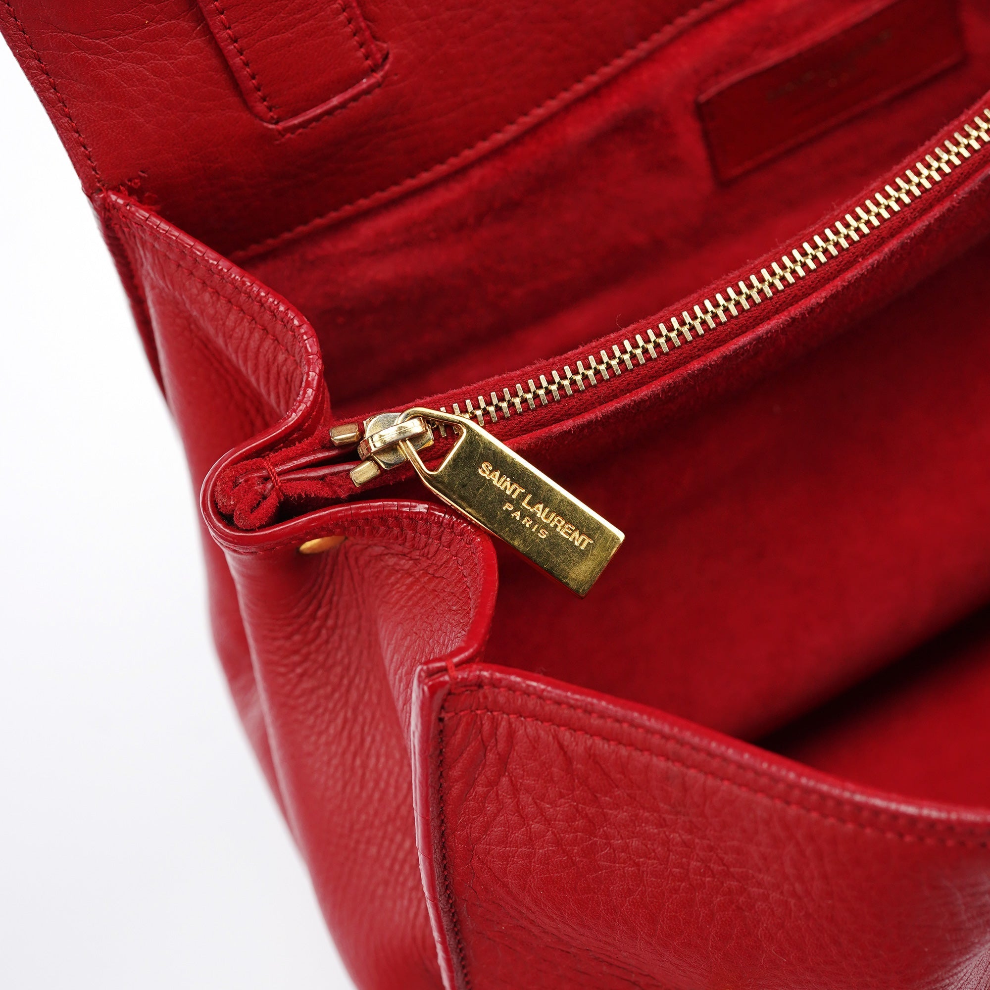 Red Leather Muse Two 2-Way Bag