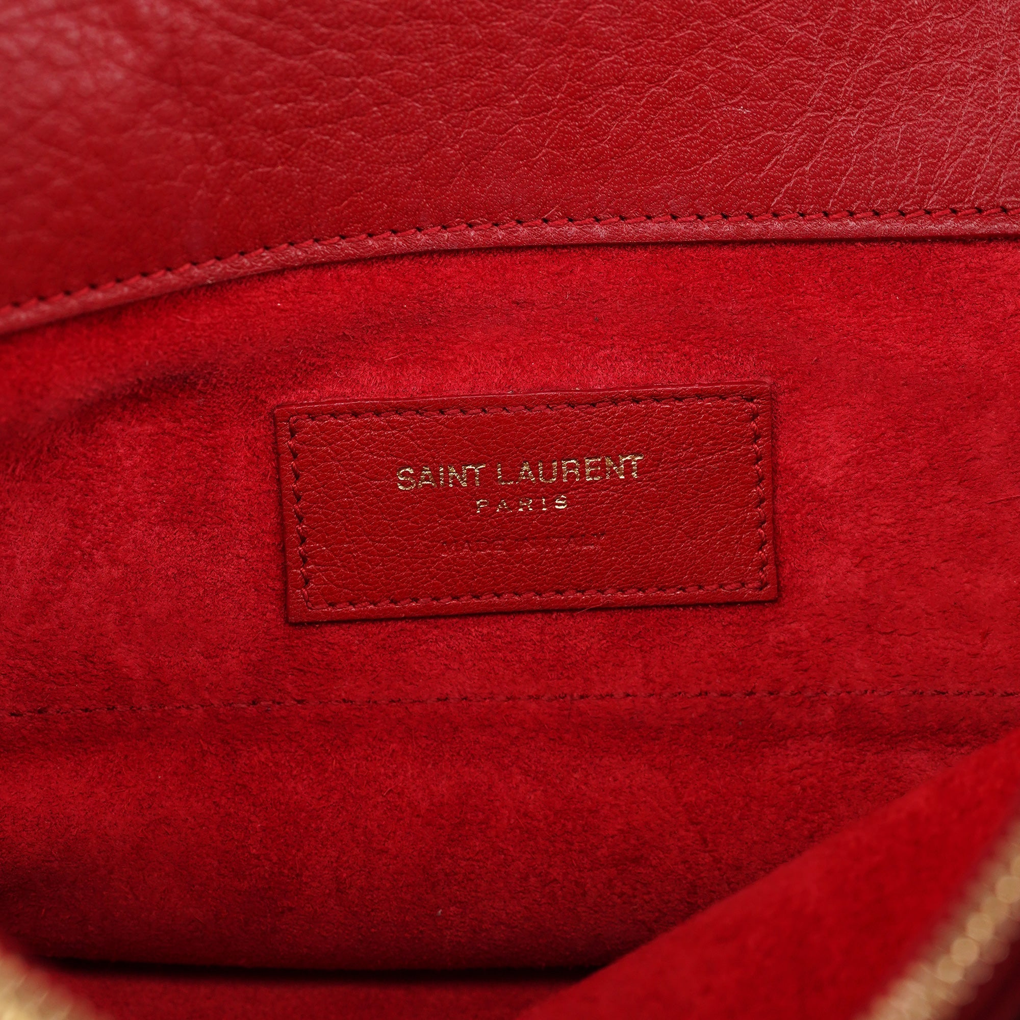 Red Leather Muse Two 2-Way Bag